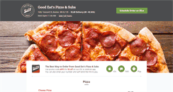 Desktop Screenshot of goodeatspizzaboston.com